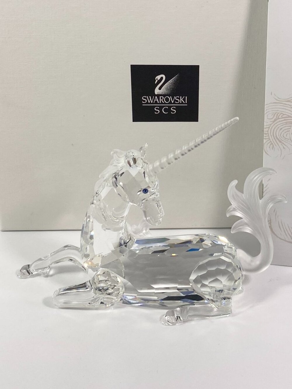 Swarovski 1996 SCS Annual Edition The Unicorn 191727 Fabulous Creatures Figurine